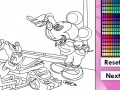 Jeu Mickey School Blackboard Online Coloring Game