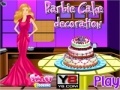 Jeu Barbie Cake decoration