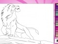 Jeu Lion King Online Coloring Game
