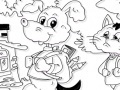 Jeu School Time Coloring