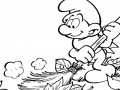 Game The Smurfs Coloring Book