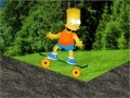 Jeu Bart Simpsons Skateboard Game