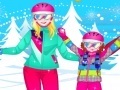 Jeu Family Skiing