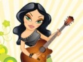 Jeu Cute Guitar Girl Dressup