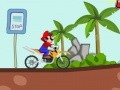Jeu Coconut Island Mario moto