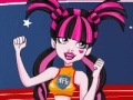 Jeu Cheerleader Draculaura dressup