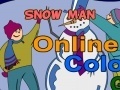 Jeu Snow Man Online Coloring Game