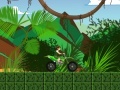 Jeu Ben 10 in the jungle on a motorcycle
