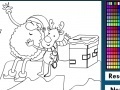 Jeu Reindeer Online Coloring Game