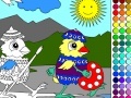 Jeu Coloring Easter Chicks - Rossy Coloring Games