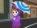 Jeu Rain Girl Decoration