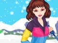 Jeu Girl on winter vacation