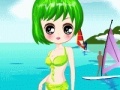 Jeu Kawaii lover beach dressup