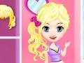 Jeu Cute Girl Dress up