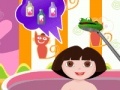 Jeu Dora baby bath