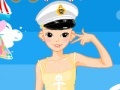 Jeu Dress up sailing girl