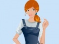 Jeu Paint girl dressup