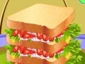 Jeu Big sandwich decoration