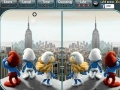 Game Smurfs. Spot the Difference 2
