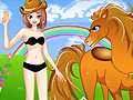 Jeu Cool Girl And Horse