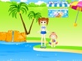 Jeu decorate beach