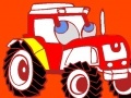 Jeu Tractor colouring jocuri