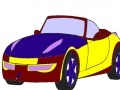 Jeu Fast comfortable car coloring