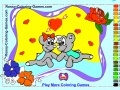 Jeu Rossy Coloring Games: lovers mouse