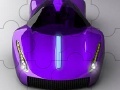 Jeu Purple concept car puzzle
