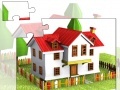 Jeu Lovely Houses Jigsaw