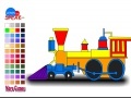 Jeu Fast locomotive coloring