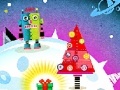 Jeu A Robot's Christmas spot the difference