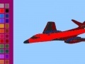 Jeu Flying Airplane Coloring