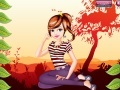 Jeu Charming girl dress up
