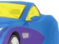 Jeu Fabulous car coloring