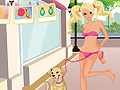 Jeu Chi Cutie And Her Puppy