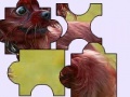 Jeu Little frightened dog puzzle 