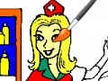 Jeu Coloring: Nurse