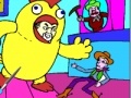 Jeu Coloring: The raging toy chicken