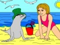 Jeu Rossy Coloring games - Summer holiday