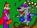 Jeu Coloring: Surprise for Little Red Riding Hood