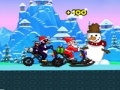 Jeu Santa snow ride
