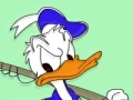 Jeu Baffled Donald online coloring page