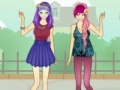 Jeu Boho Chic Sisters dress up game
