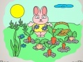 Jeu Painting: Bunny on the meadow