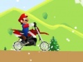 Jeu Snow motocross Mario
