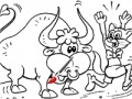 Game Coloring: Pick Leopold bull