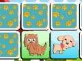 Jeu Dog memory game