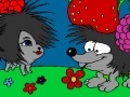 Jeu Coloring: Alluring Love Hedgehogs