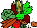 Jeu Coloring Book: vegetables